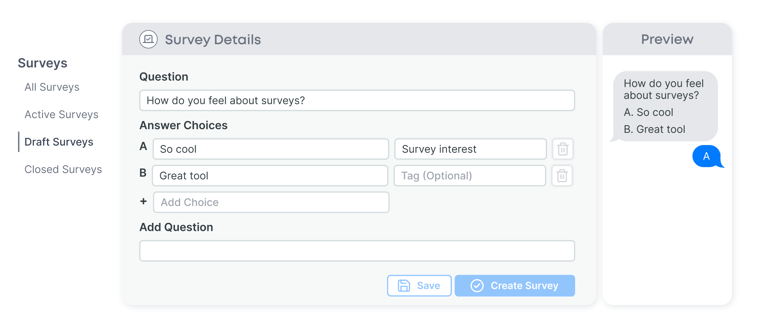 Creating Your Surveys