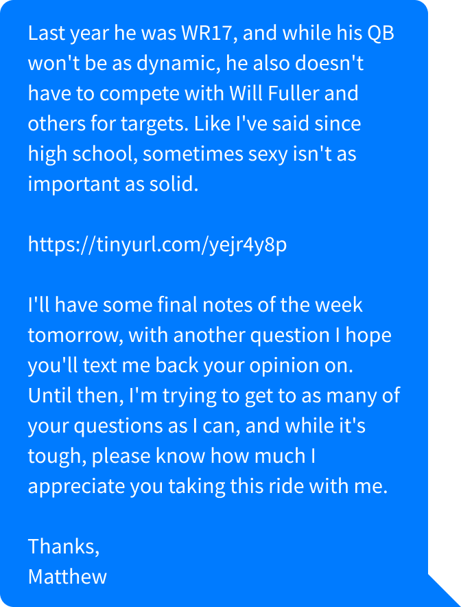Sarah DMS Broadcast copy