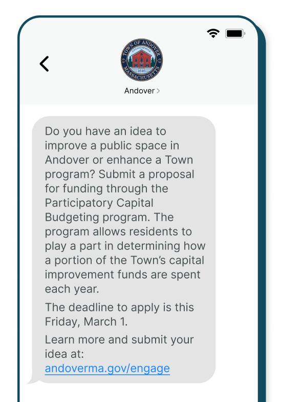 Andover broadcast example copy Andover broadcast example copy