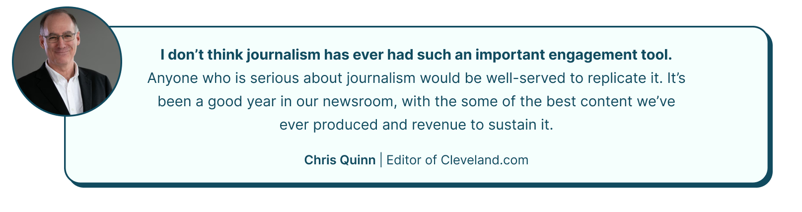 Horizontal Quote cleveland Chris Quinn